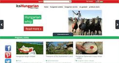 Desktop Screenshot of itshungarian.com